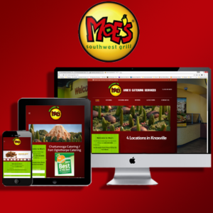 Moe's Southwest Grill - by Knoxville Web Design firm JSH Web Designs