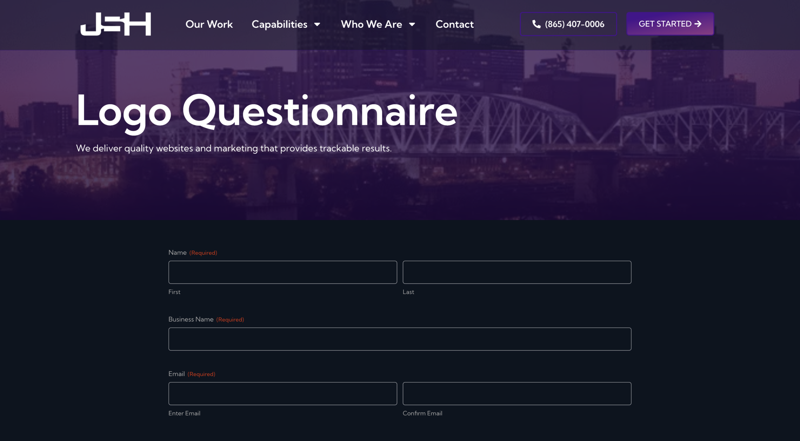 Identity & Typography Questionnaire